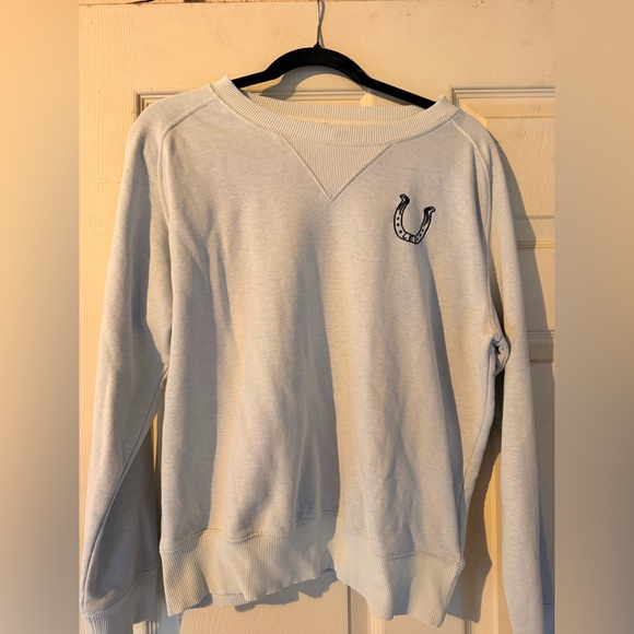 Lee Tops - Free People/Lee Raglan Sleeve Sweatshirt | Horseshoe Logo | Size Small